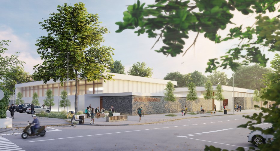 Le futur gymnase de Largenté à Bayonne