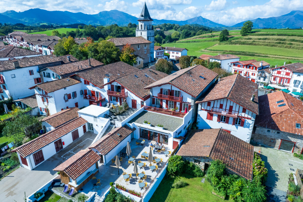 Vue aérienne Hôtel Oppoca